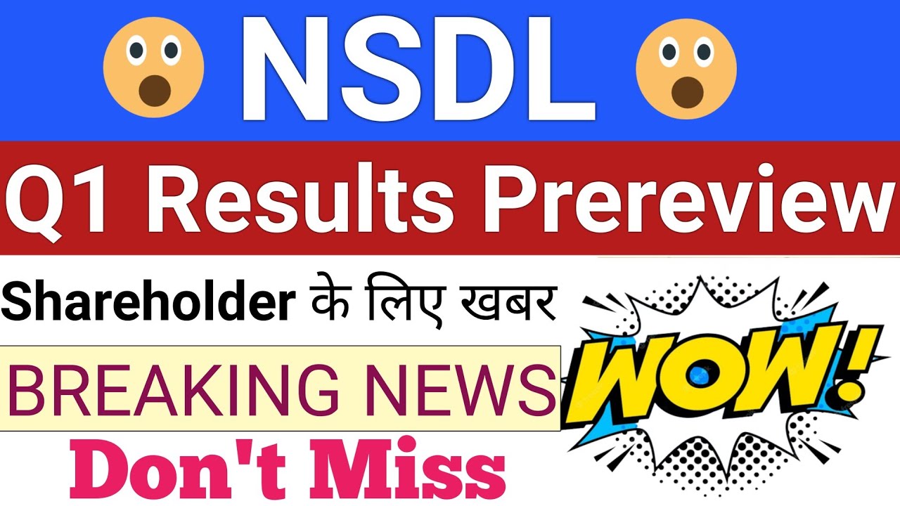 NSDL Q1 Results & News: August 2025 IPOs & Stock Market Analysis